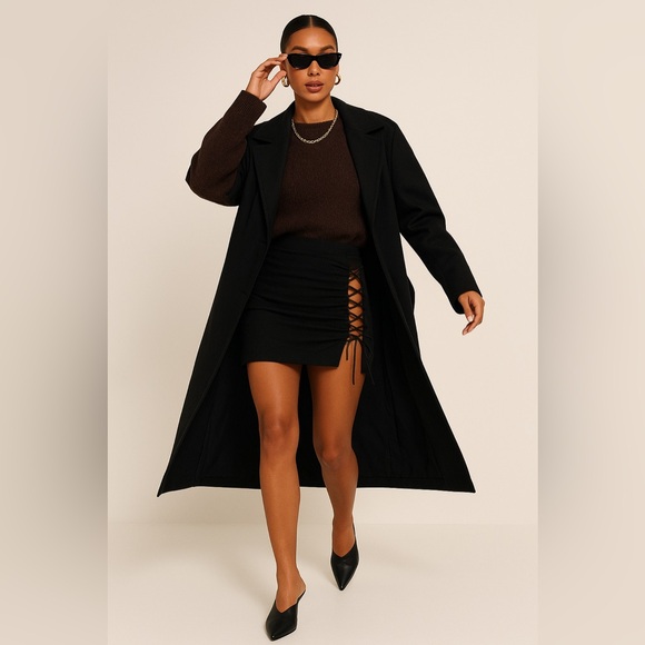 PrettyLittleThing Dresses & Skirts - BNWT Lace Detail Mini Skirt